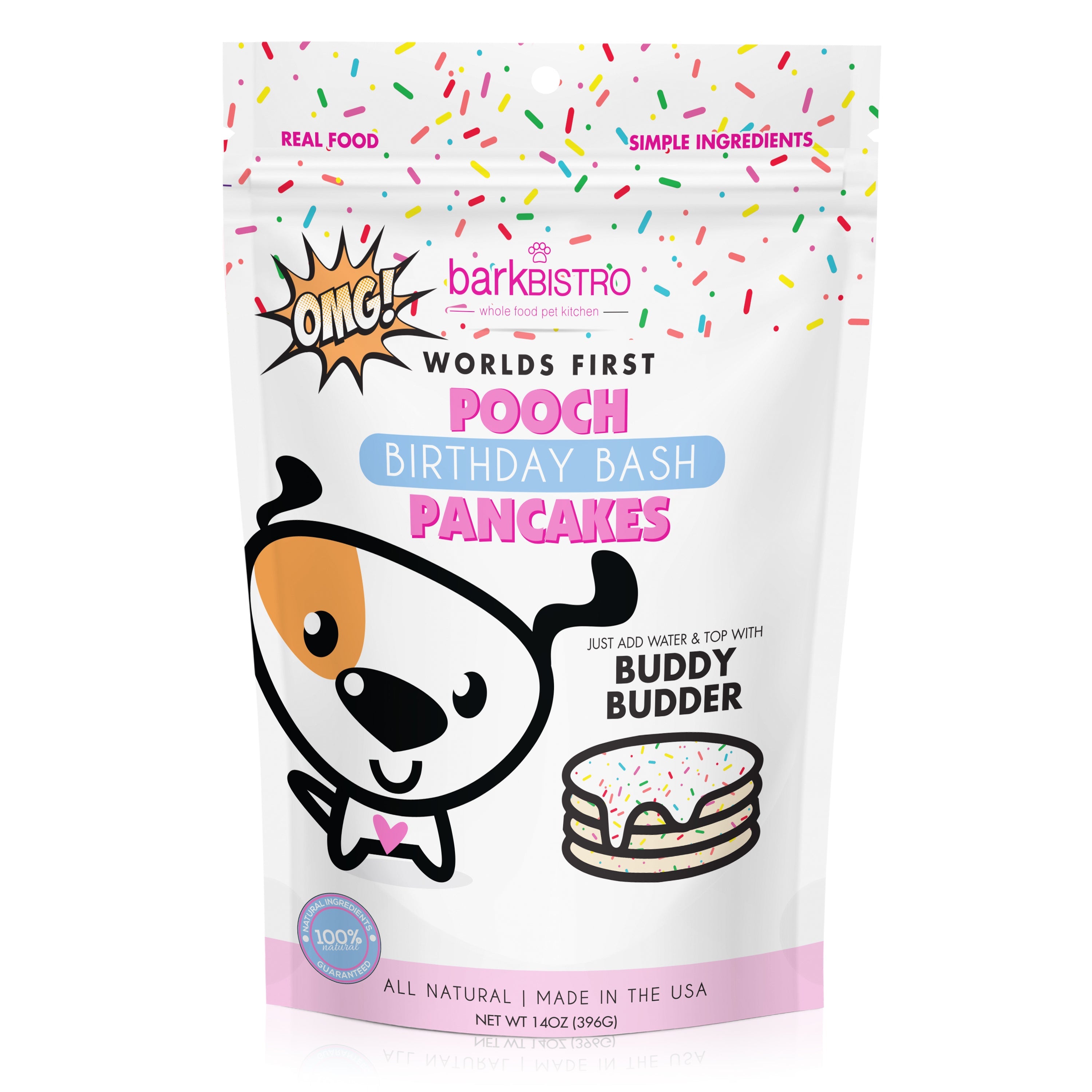 Bark Bistro Birthday Bash Pooch Pancakes Dog Treat Mix