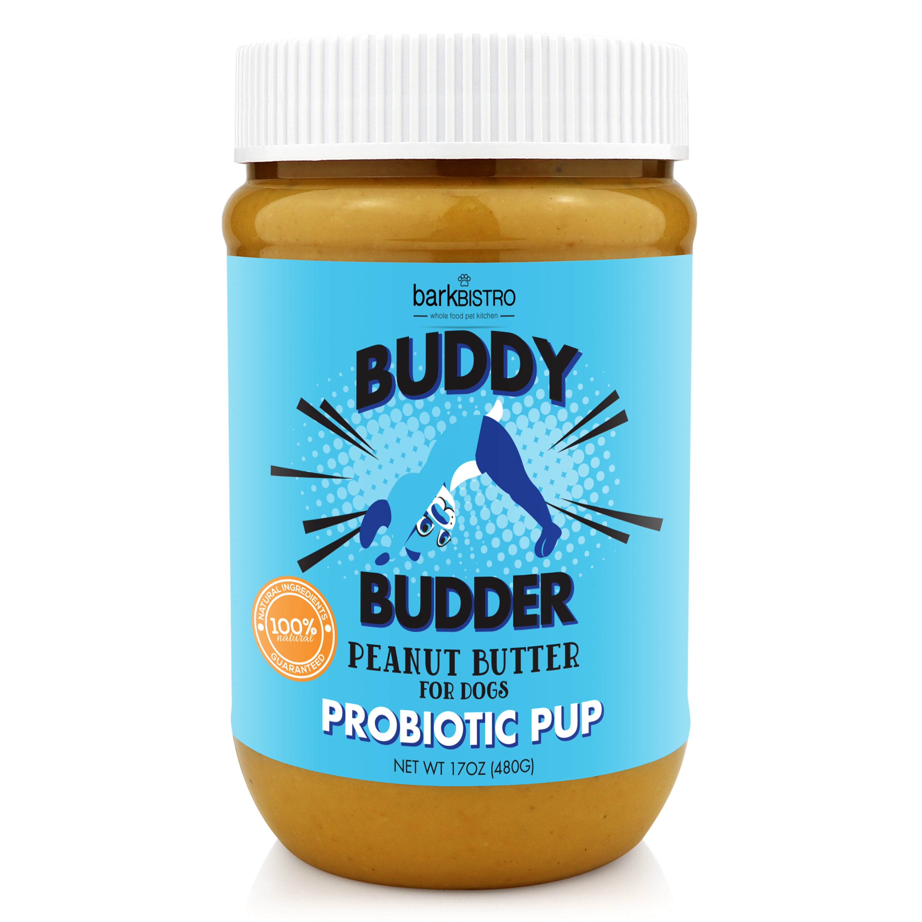 Bark Bistro Bow-Wow Blueberry Buddy Budder Peanut Butter Treat