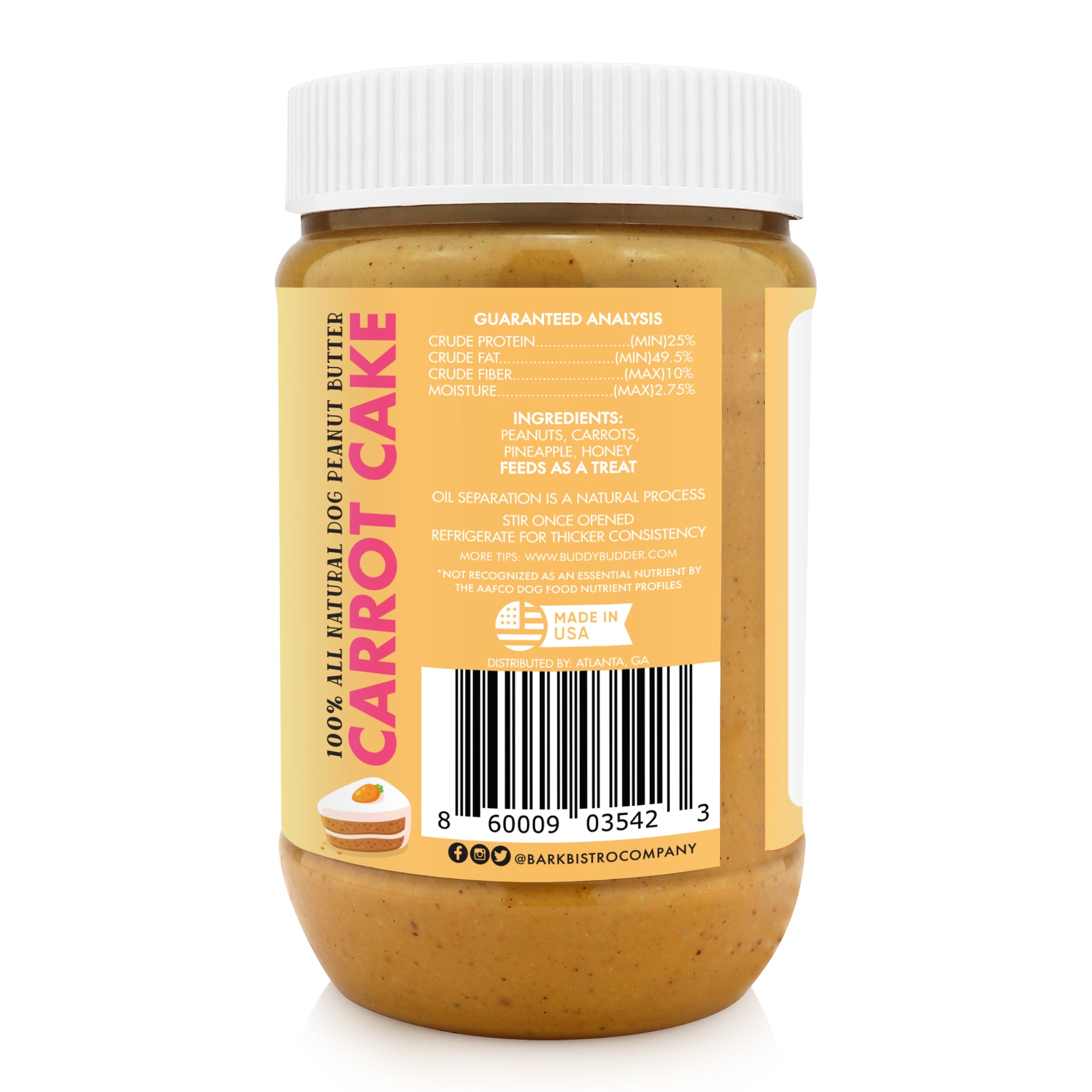 Natürliche Erdnussbutter Für Hunde – Mit Bienenpollen & Honig, Ohne Zusätze, Gesunder Leckerbissen