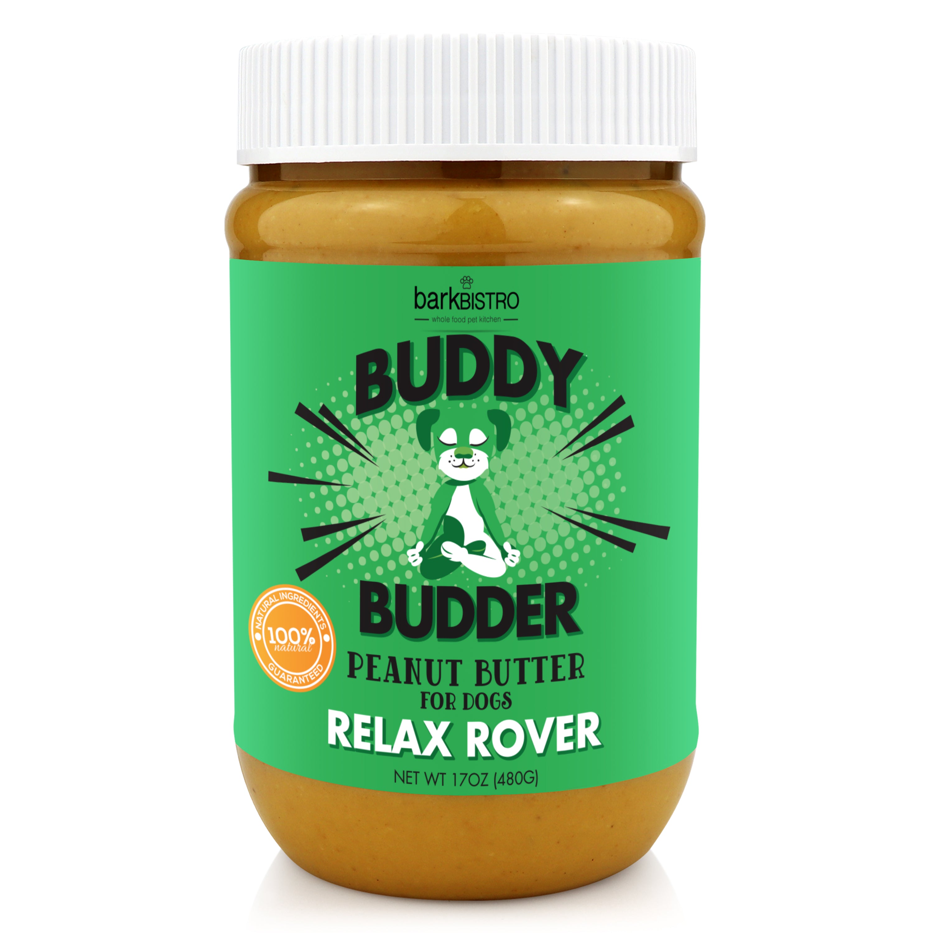 Bark Bistro Relaxed Rover Buddy Budder Peanut Butter Treat